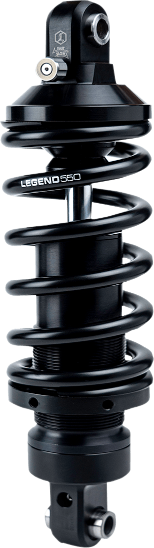 Legend Suspension Revo-A Mono Shock for M-Eight Softail Models - 13 Inch Heavy Duty - Kelly Motorsports