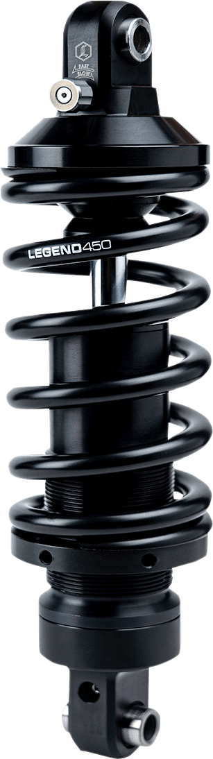 Legend Suspension Revo-A Mono Shock for M-Eight Softail Models - 13 Inch Standard Ride Comfort and Performance - Kelly Motorsports