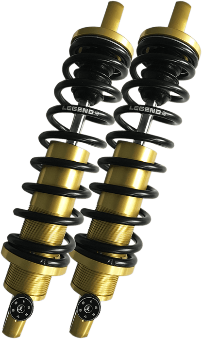 Legend Suspension REVO-A Shocks - 13 Inch Heavy Duty Gold Part 1310-1780 - Kelly Motorsports