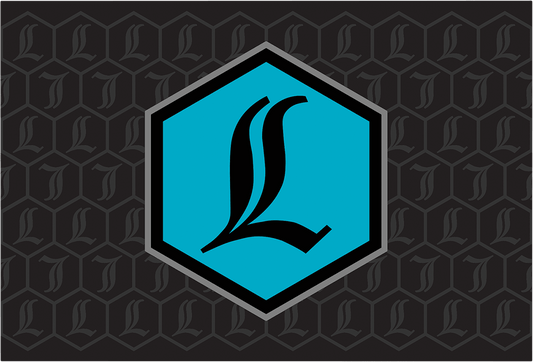 LEGEND SUSPENSION REVO ARC Canister Decal - Teal (Part Number 43202400) - Kelly Motorsports