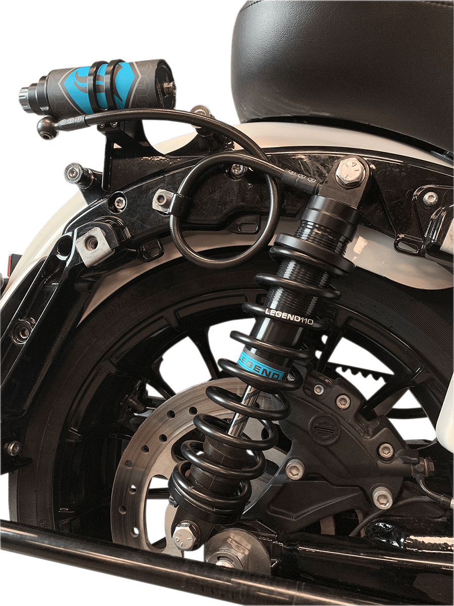 Legend Suspension Revo ARC External Reservoir Mount 1313-0167 for Harley-Davidson Touring Models - Kelly Motorsports