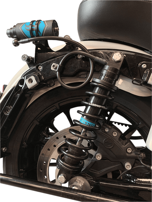 Legend Suspension Revo ARC External Reservoir Mount 1313-0167 for Harley-Davidson Touring Models - Kelly Motorsports