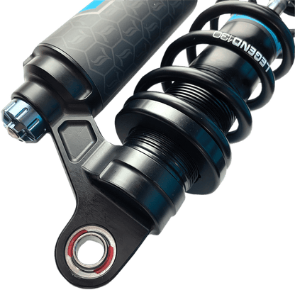 Legend Suspension Revo ARC Piggyback Shocks for FXR 1984-2000, 13 Inch, Black - Part Number 1310-1898 - Kelly Motorsports