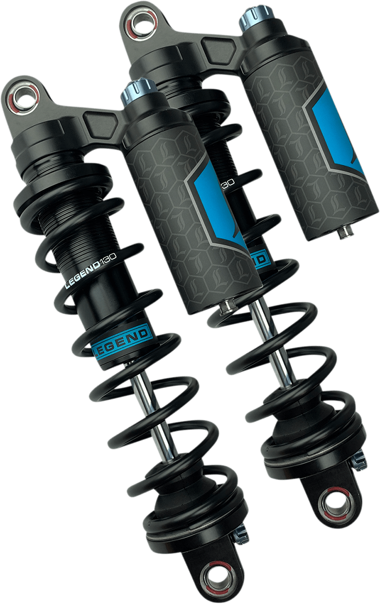 Legend Suspension Revo ARC Piggyback Shocks for FXR 1984-2000, 13-Inch Heavy Duty Black Part 1310-1899 - Kelly Motorsports