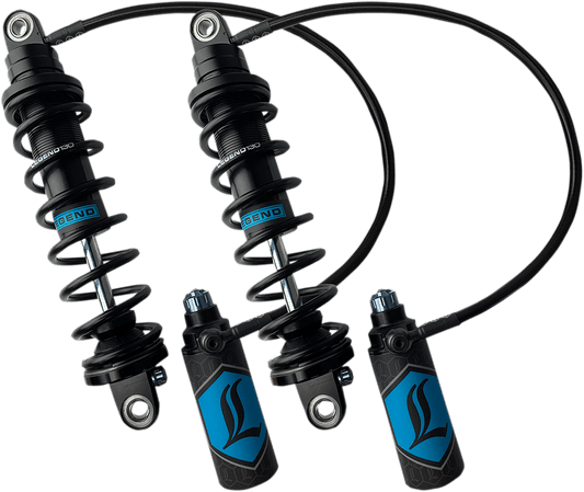 Legend Suspension Revo ARC Remote Reservoir Shocks - 13-Inch Heavy Duty Black by Legend Suspension Part 1310-1879 - Kelly Motorsports