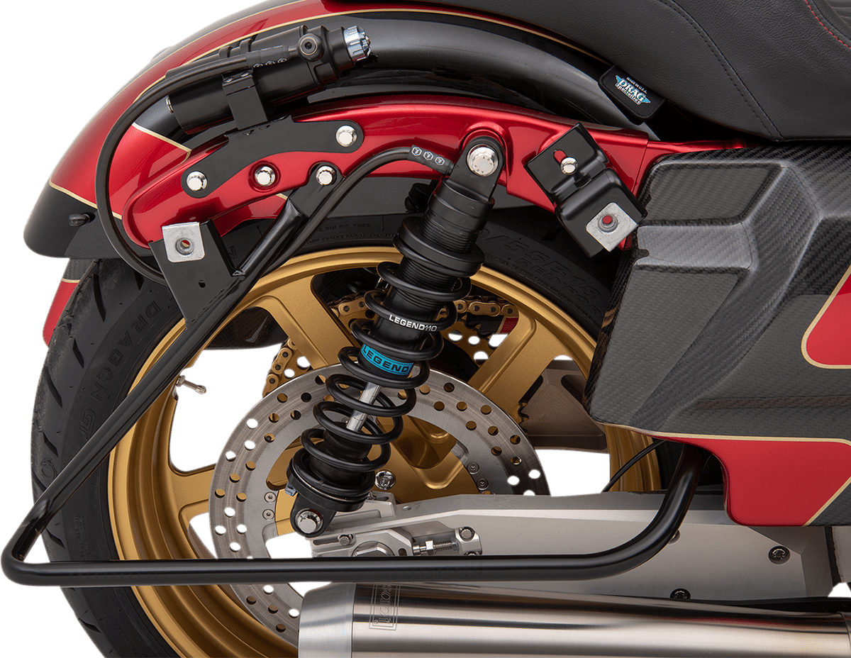 Legend Suspension Revo ARC Remote Reservoir Shocks - 13-inch Standard Black 1310-1886 - Kelly Motorsports