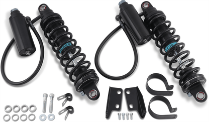 Legend Suspension Revo ARC Remote Reservoir Shocks - 13-inch Standard Black 1310-1886 - Kelly Motorsports