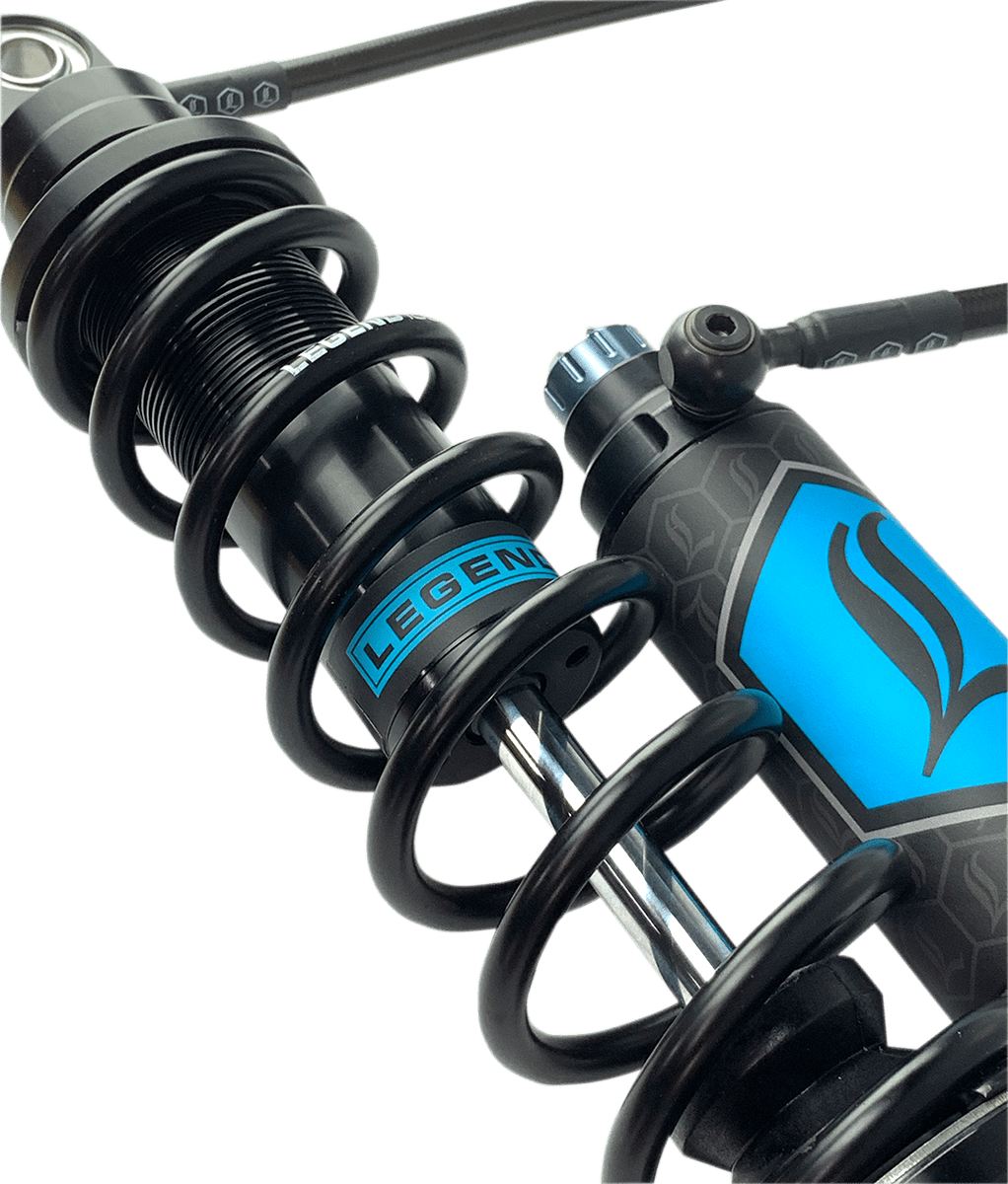 Legend Suspension Revo ARC Remote Reservoir Shocks - 14-Inch, Black - Part 1310-1884 - Kelly Motorsports
