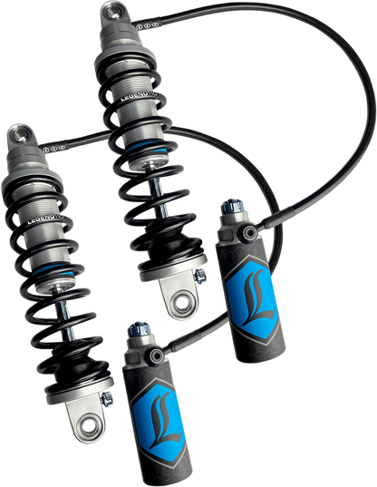 Legend Suspension Revo ARC Remote Reservoir Shocks - 14 Inch - Clear - Part 1310-1936 - Kelly Motorsports
