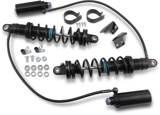Legend Suspension Revo ARC Remote Reservoir Shocks - 14 Inch Heavy Duty Black 1310-1881 - Kelly Motorsports