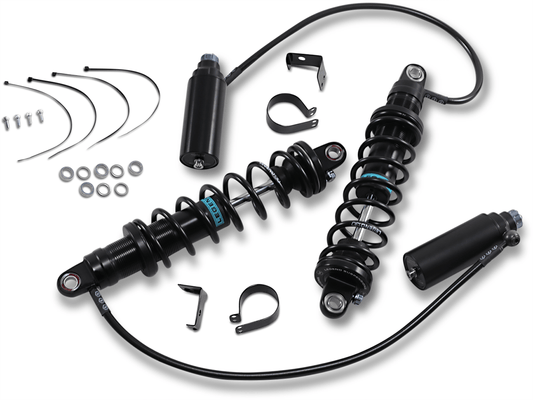 Legend Suspension Revo ARC Remote Reservoir Shocks - 14-Inch Heavy Duty - Black by Legend Suspension Part 1310-1885 - Kelly Motorsports