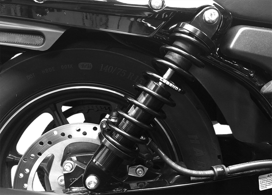 Legend Suspension Revo Street Shocks - 12 Inch Heavy-Duty Black Coil Springs for Touring Motorcycles (Part Number 1310-1182) - Kelly Motorsports