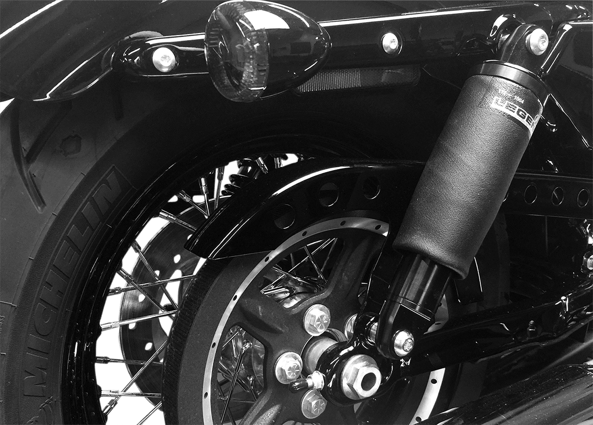 Legend Suspension Sportster Air Suspension Kit 13-Inch Black - Part No. 1311-0110 - Kelly Motorsports