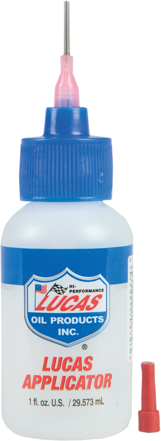 LUCAS Applicator Bottle 1 oz Part 10879 – Durable, Portable Tool and Tackle Box Accessory - Kelly Motorsports