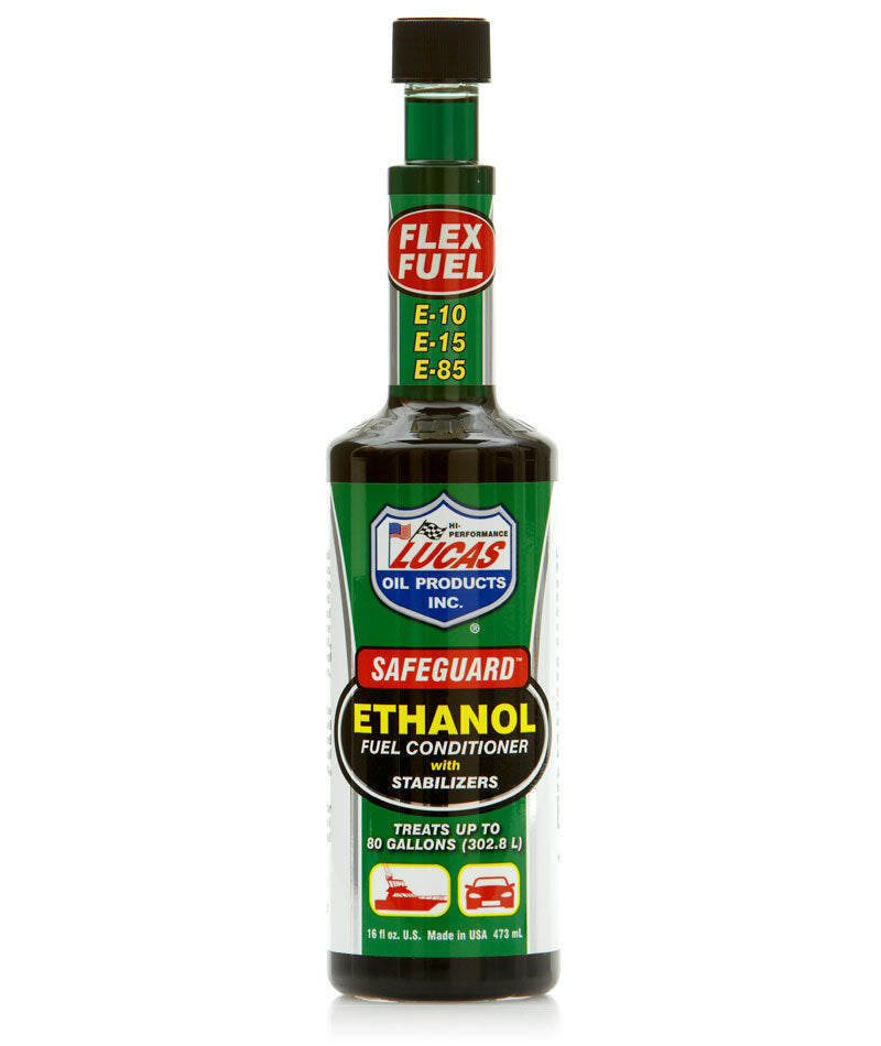 Lucas Ethanol Fuel Conditioner 16oz - Protects and Cleans Your Engine in Ethanol Blends - Kelly Motorsports