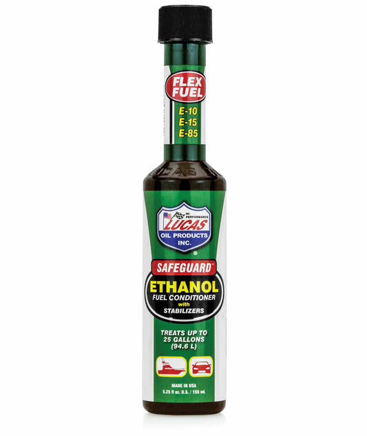 LUCAS Ethanol Fuel Conditioner 5.25 oz - Protects and Cleans Fuel System Components - Kelly Motorsports