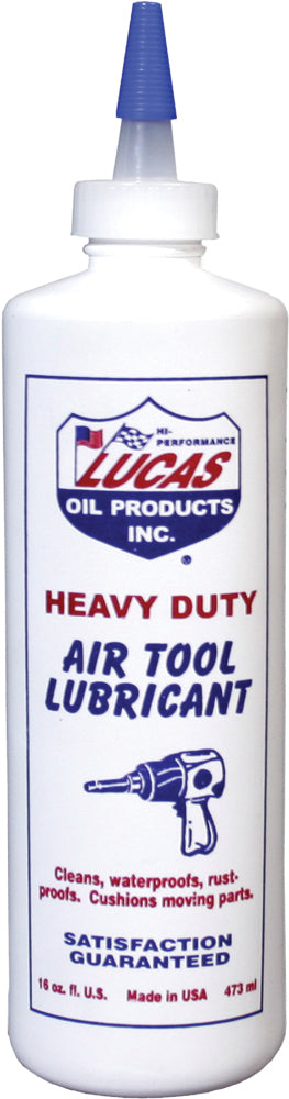LUCAS Heavy Duty Air Tool Lubricant 16 Oz - Part Number 10216 - Kelly Motorsports