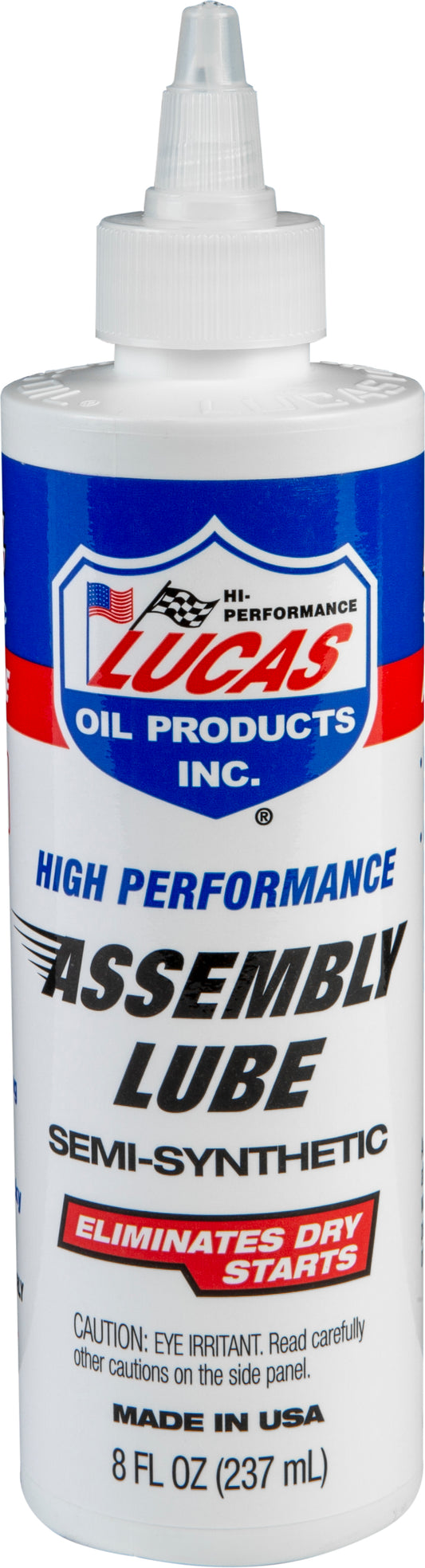 LUCAS Semi Synthetic Assembly Lube 8 oz - Part Number 10153 - Kelly Motorsports
