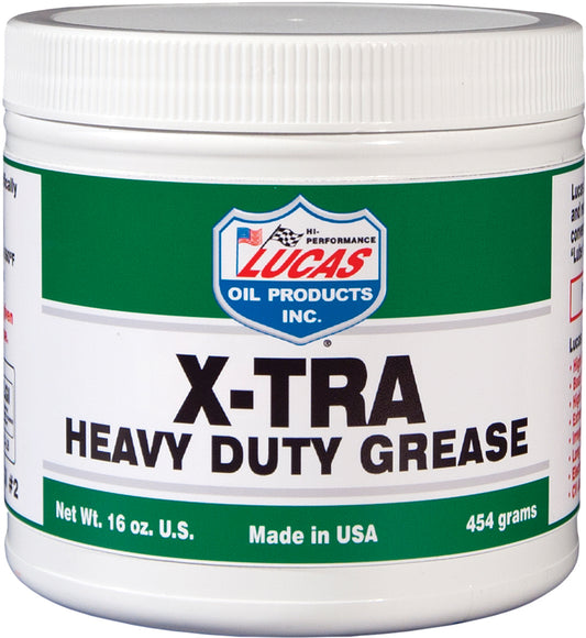 Lucas X Tra Heavy Duty Grease Tub 1lb - Long - Lasting, Waterproof, All - Temperature Lubricant - Kelly Motorsports