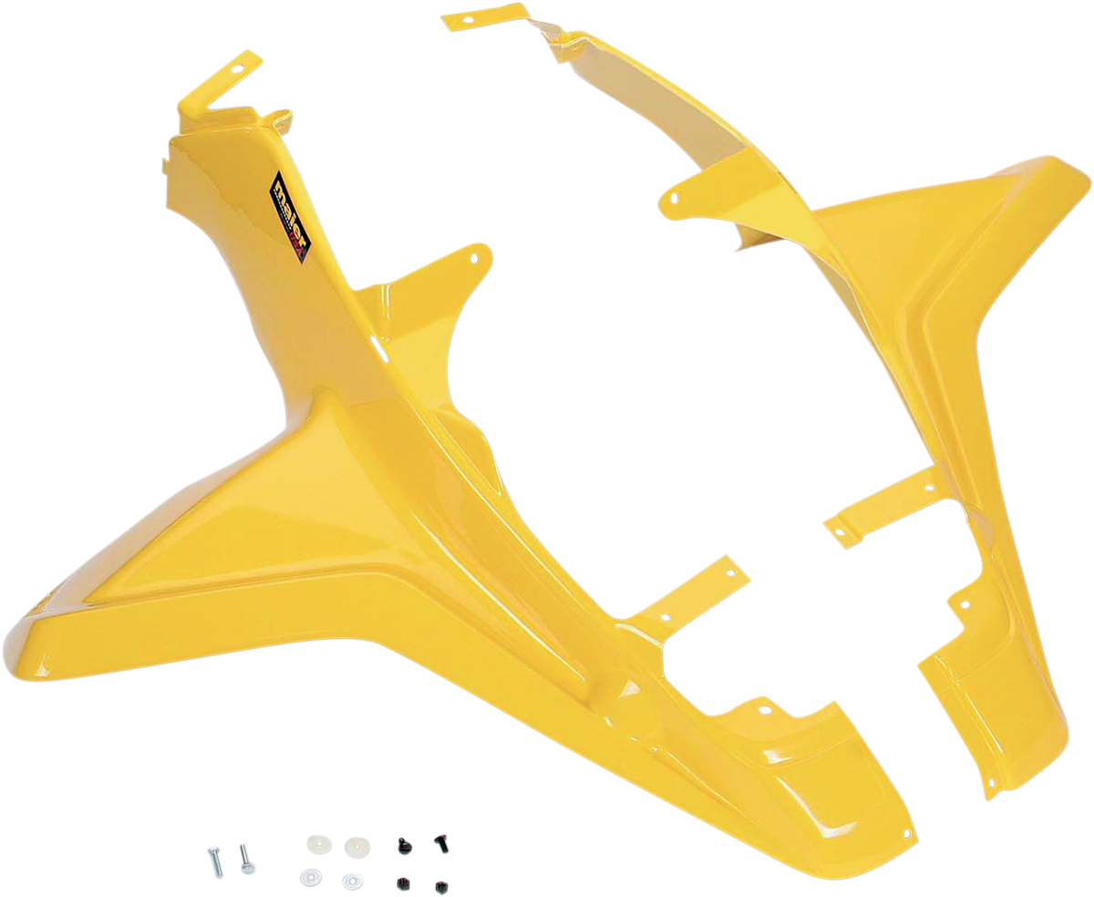 Maier Front Fender for Yamaha LT500R - Yellow, Part Number 177524 - Kelly Motorsports