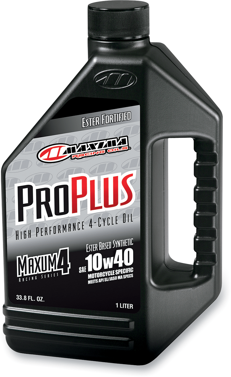 Maxima Pro Plus 4T 10W40 Synthetic Oil 1L 4-Pack 30-02901 - Kelly Motorsports