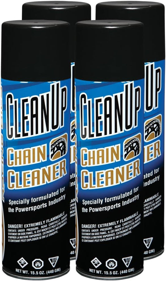 Maxima Racing Oil Chain CleanUp 15.5 oz 4-Pack 75920 - Kelly Motorsports