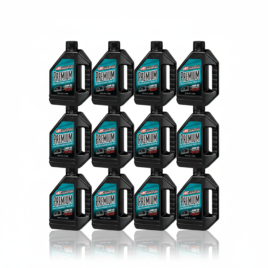 MAXIMA RACING OIL Premium Mineral 4T Oil 20W - 50 1Qt - 12 Pack - Kelly Motorsports
