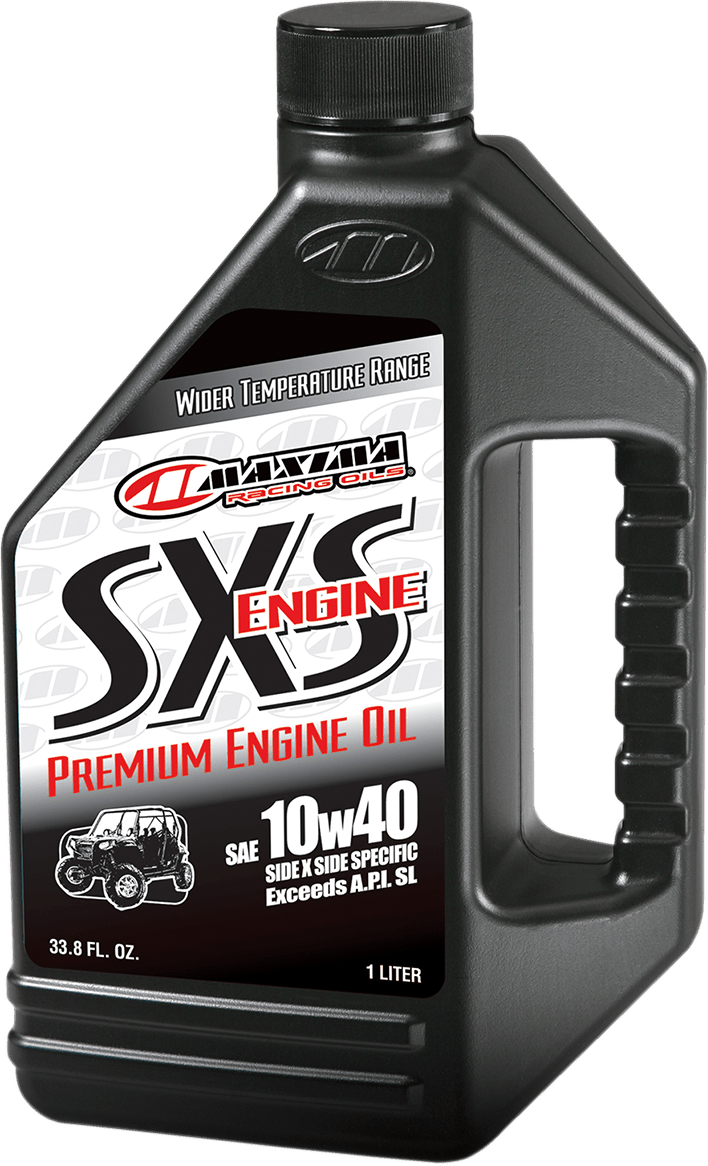 MAXIMA RACING OIL SXS UTV 4T Oil 10W-40 1Qt 4-Pack 30-04901 - Kelly Motorsports