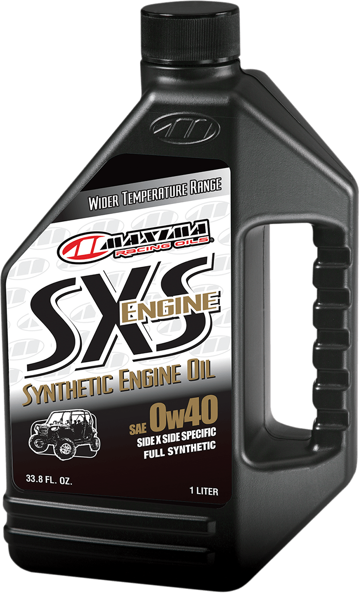 MAXIMA RACING OIL SXS UTV Synthetic 4T Oil 0W-40 1L 2-Pack 30-12901 - Kelly Motorsports
