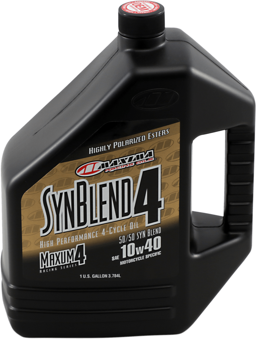 MAXIMA RACING OIL SynBlend Semi-Synthetic Oil 10W-40 1 Gal 3-Pack 349128B - Kelly Motorsports