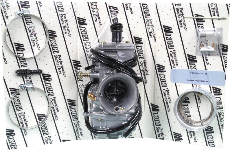 MIKUNI Tmx Flat Slide Carburetor Kit 38mm with Part Number FTMX38 - 27 - K R - Kelly Motorsports