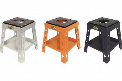 MOTORSPORT PRODUCTS Mini/Super Moto Stand with Rubber Top Pad and Tool Tray