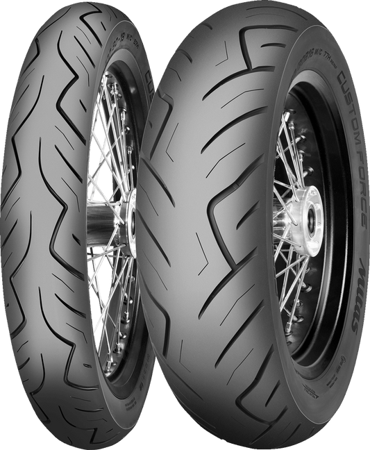 MITAS Custom Force Rear Motorcycle Tire 150/80B16 MV85B16 77H for Cruisers - Kelly Motorsports