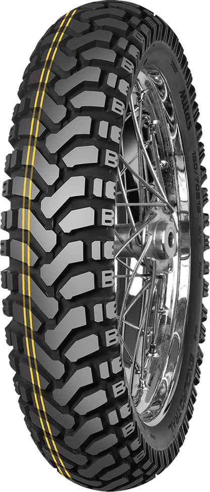 MITAS Enduro Trail Dakar Rear Tire 150/70B17 69H - Versatile Dual Sport Motorcycle Tire - Kelly Motorsports