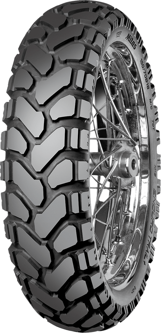 MITAS Enduro Trail+ Rear Tire 140/80B18 for Dual Sport Adventure Motorcycles - Kelly Motorsports