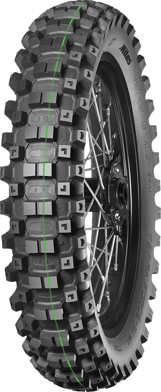 MITAS Terra Force-EX MH Super Light Rear Motorcycle Tire 120/100-18 | 3.50-18 - 68M for Enduro and Trail Riding - Kelly Motorsports