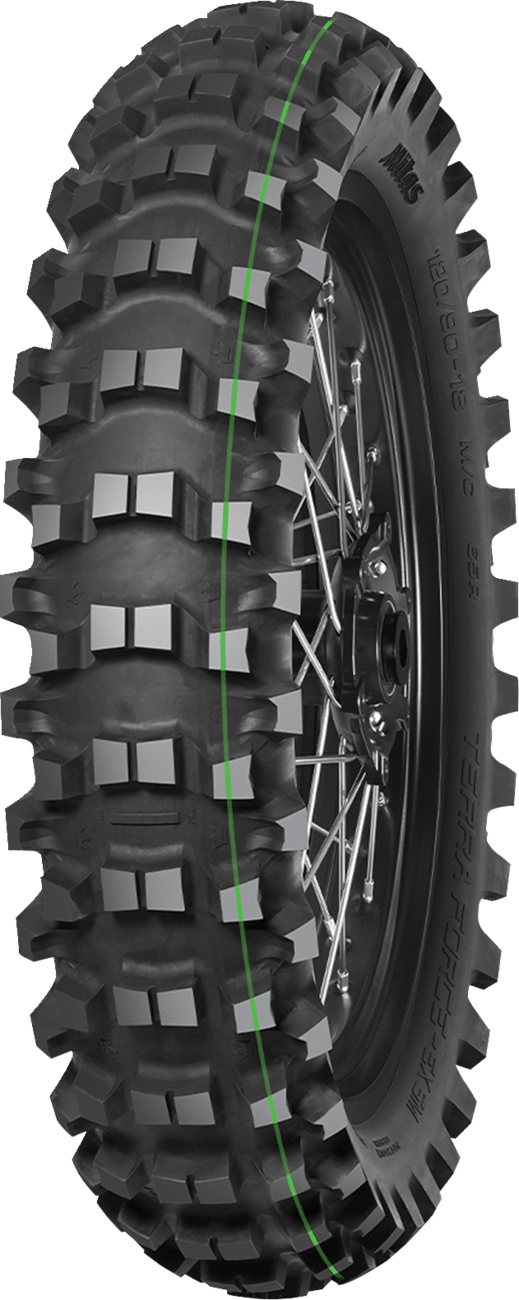 MITAS Terra Force-EX SM Super Light Rear Tire 110/100-18 for Enduro and Dual Sport Riding - Kelly Motorsports