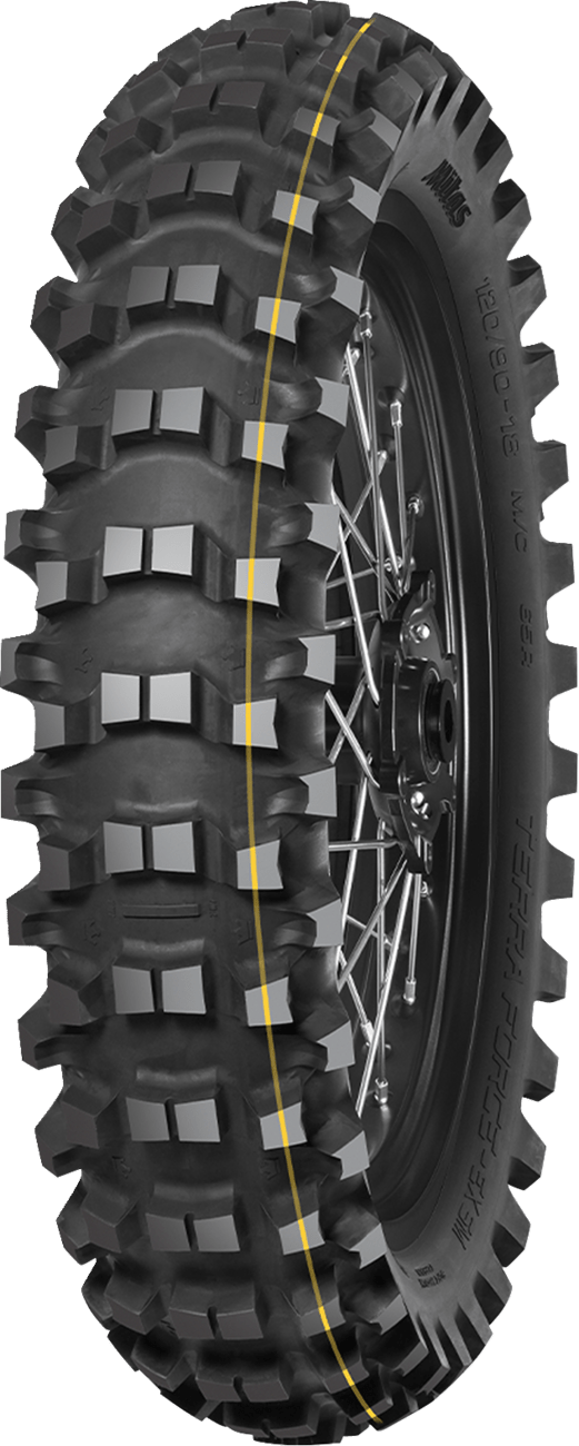 MITAS Terra Force-EX SM Super Rear Motorcycle Tire 120/90-18 65R for Off-Road and Dual Sport Use - Kelly Motorsports