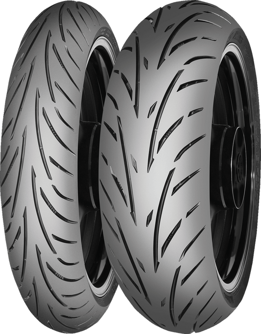 MITAS Touring Force Front Tire 120/70ZR17 (58W) - High-Performance Motorcycle Tire - Kelly Motorsports