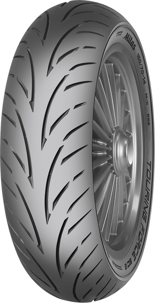 MITAS Touring Force-SC 2 Front/Rear Tire 110/70-11 for Scooters - Model 70001237 - Kelly Motorsports