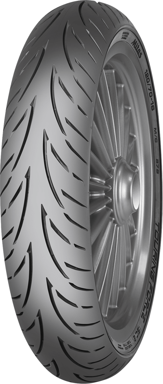 MITAS Touring Force-SC 2 Front/Rear Tire 110/70-12 - 47S for Scooter Performance - Kelly Motorsports