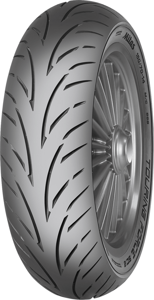 MITAS Touring Force-SC 2 Tire - 120/70-12 58S Reinforced for Scooters - Kelly Motorsports