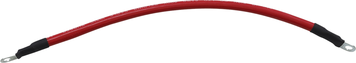 Moose Offroad 12-Inch Red Battery Cable with 6-Gauge Stranded Copper Wire - Part 680-6722 - Kelly Motorsports
