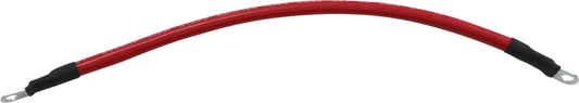 Moose Offroad 12-Inch Red Battery Cable with 6-Gauge Stranded Copper Wire - Part 680-6722 - Kelly Motorsports