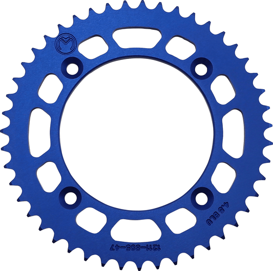 Moose Offroad 1211-895-47-12 Rear Aluminum Sprocket - 47 Tooth for Husqvarna and KTM - Kelly Motorsports
