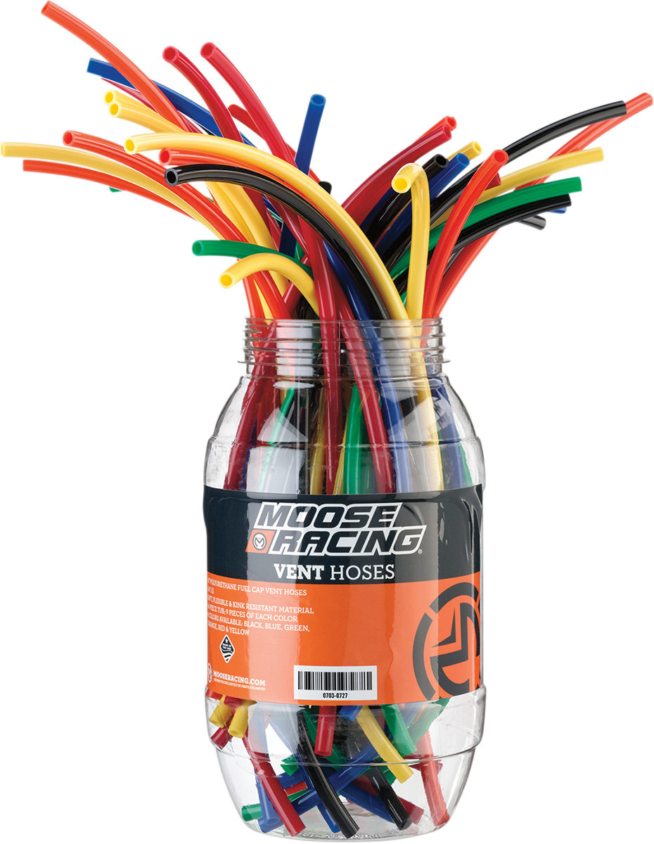 Moose Offroad 144-3900 18-Inch Polyurethane Fuel Cap Vent Hose Tub - 54 Pack - Kelly Motorsports