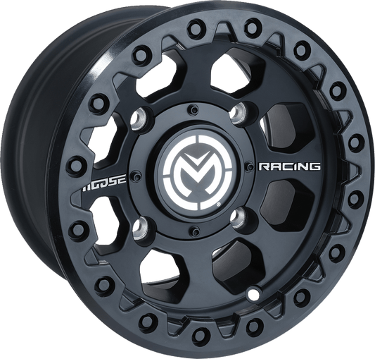 Moose Offroad 23MO147110SB54 14x7 Black Wheel for Front and Rear - 5+2 Bolt Pattern - Kelly Motorsports