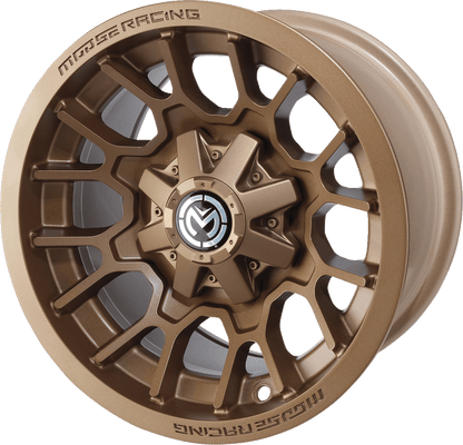 MOOSE OFFROAD 24-Inch Bronze Wheel - Model 24MO127136BZ4 for Front Application - Kelly Motorsports