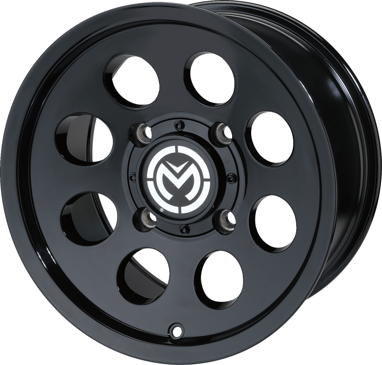 Moose Offroad 26X Front Wheel in Black with 4/110 Bolt Pattern - Part Number 26MO127110GB4 - Kelly Motorsports