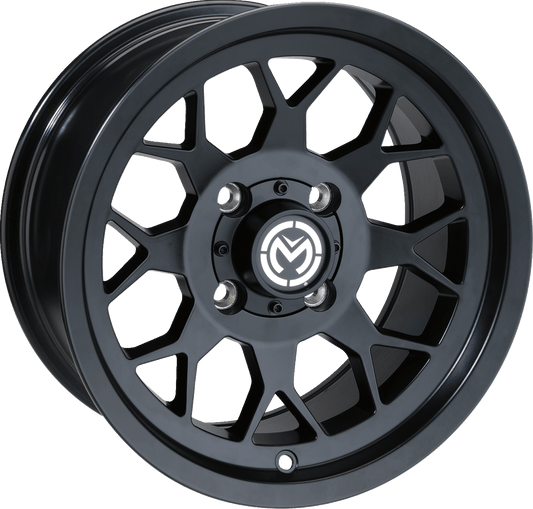 Moose Offroad 27X Front Wheel with Black Finish - Part Number 27MO127110MB4 - Kelly Motorsports